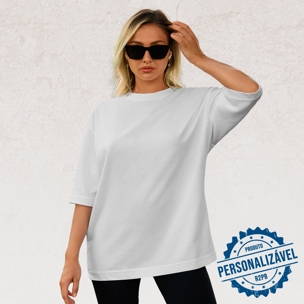 Camiseta Oversized Feminina