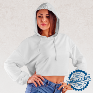 Moletom Cropped Feminino