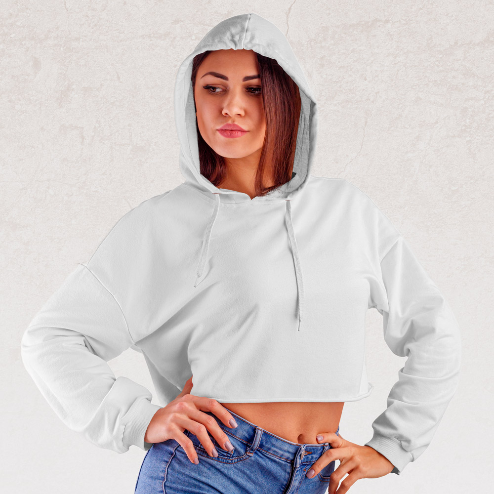 Moletom Cropped Feminino