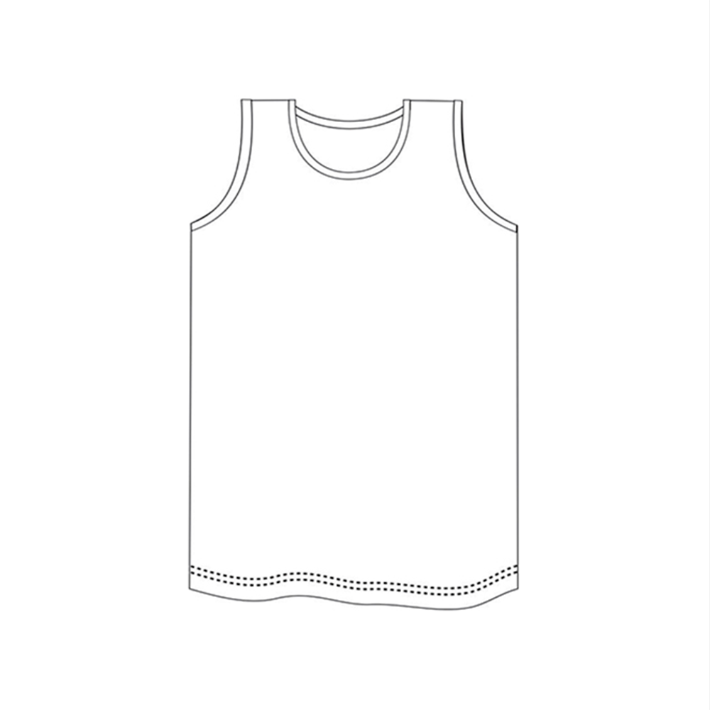 Promoção de Camiseta Regata Básica Lisa Branca - CT