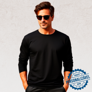 Camiseta Manga Longa Masculina