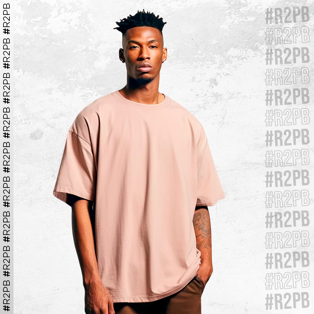 Camiseta Oversized Malha Pesada